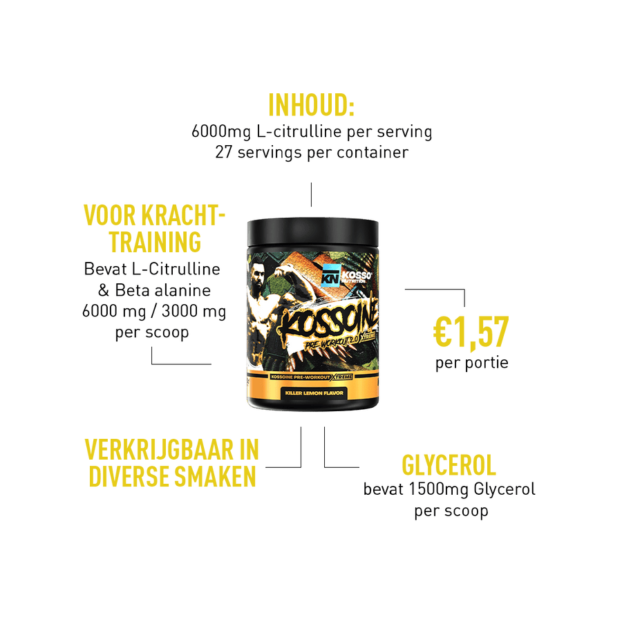 Killer Lemon Extreme Pre-workout