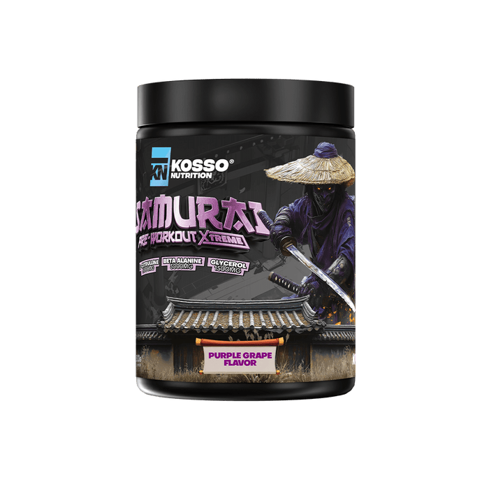 Samurai Pre-Workout + Eiwitten Maximaal 1 kg