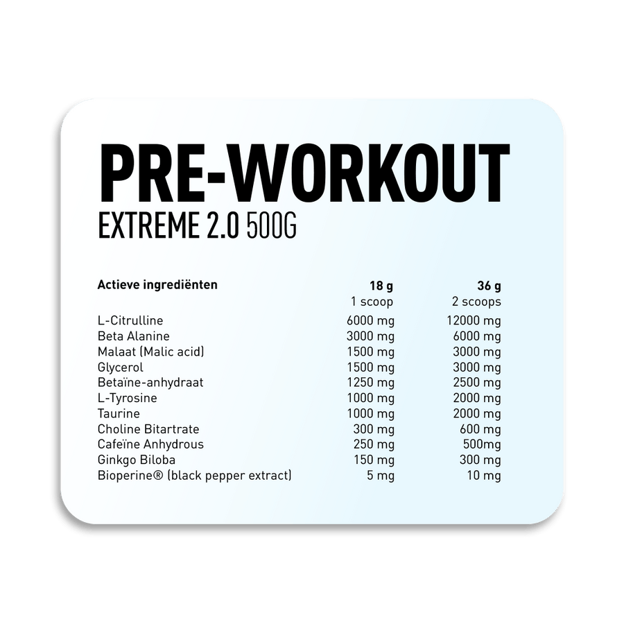 Tsunami Extreme Pre-Workout